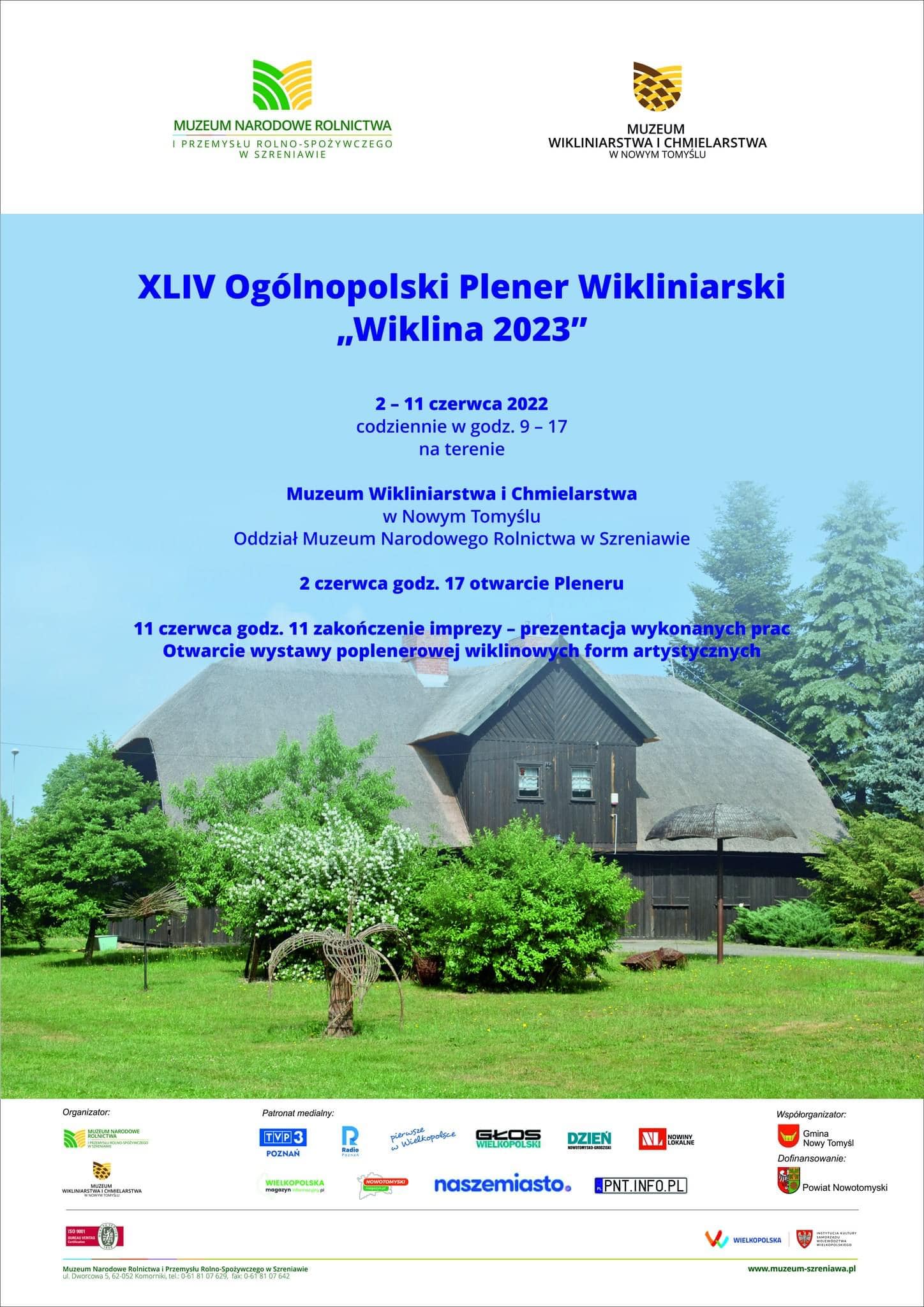 Ilustracja do informacji: XLIV Ogólnopolski Plener Wikliniarski "Wiklina 2023"